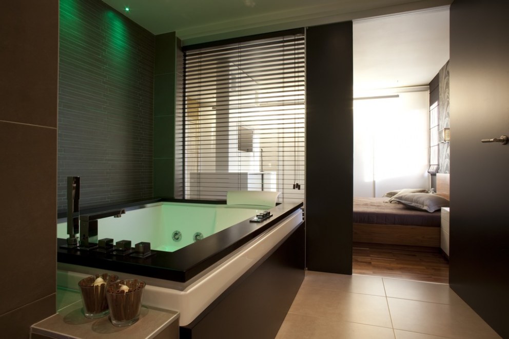 Canary Wharf  | En - suite Bathroom  | Interior Designers
